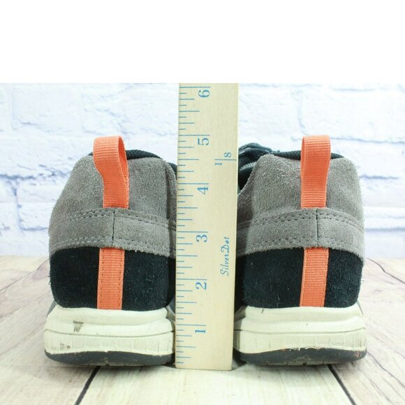 LL Bean Gray Suede Fitness Comfort Cushioned Walking Sneaker Shoes Size 10 M - Picture 6 of 10